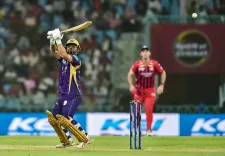 रिंकू सिंह का तूफानी अर्धशतक, केकेआर ने एलएसजी के खिलाफ 20 ओवर में बनाए 155 रन