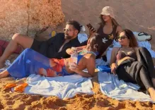 Rithvikk Dhanjani strikes SRK pose on vacation with Krystle D'Souza