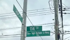 Why Was a Road in New York City Renamed Guru Tegh Bahadur Ji Marg?
