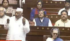 Kharge flags 'stage purification' in Rajya Sabha; Nadda orders probe