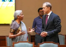 रूस के उपप्रधानमंत्री डेनिस मंटुरोव का भारत दौरा: पश्चिम एशिया और अन्य मुद्दों पर चर्चा