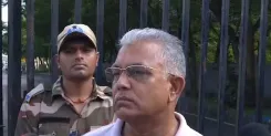 धर्मेंद्र प्रधान के इस्तीफे पर दिलीप घोष बोले — 'सरकार सभी को साथ लेकर विकास की राह पर चलेगी'