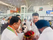 Sachin Pilot in Raipur for Congress Org Training Camp