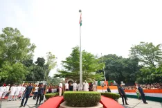 Sachin Pilot joins AICC flag hoisting on Independence Day