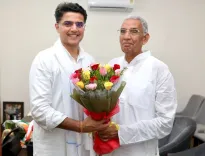 Sachin Pilot Wishes Jhunjhunu MP Brijendra Ola on Birthday