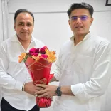 Sachin Pilot Wishes Lok Sabha MP Ummeda Ram Beniwal on Birthday