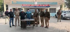 क्या सैंथली डबल मर्डर केस में पुलिस ने आरोपियों की निशानदेही पर पिस्तौल और थार बरामद की?