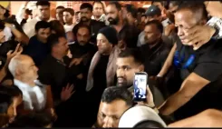Salman Khan stops for young fans amid Ganpati darshan crowd in Mumbai