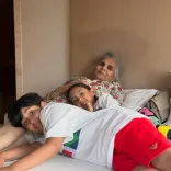 Did Arpita Khan Just Share a Touching Moment with Salma Khan and Her Grandkids?