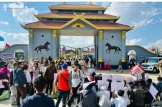 What is Happening at the Sangai Tourism Festival in Imphal Amid Protests?