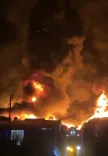संगमेश्वर में कबाड़ गोदाम में भीषण आग, ₹2 लाख से अधिक का नुकसान; दमकल ने 6 घंटे में पाया काबू