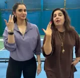 Did Sania Mirza Just Share Farah Khan's Dance Break During a Pickleball Match?