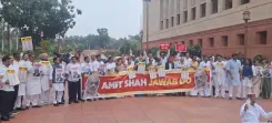 अमित शाह संसद में दें जवाब — विपक्ष का अल्टीमेटम, मानसून सत्र में गतिरोध गहराया