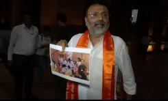 राहुल गांधी पर कार्रवाई की मांग, संसद को पिकनिक का स्थान न समझें: निशिकांत दुबे