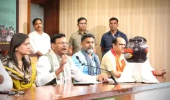 सपा के 34 साल: पंकज चौधरी का आरोप — विकास नहीं, कांड-कारनामे ही रहे चर्चा में