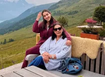 Sara Ali Khan's Switzerland trip with Amrita Singh: scenic Alps moments