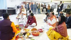 How is Saraswati Puja being celebrated with grandeur in Bihar?