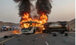 What Happened in the Saudi Bus Tragedy? Indian Consulate Opens Camp Office in Madinah