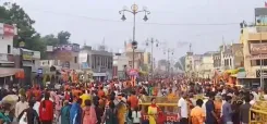 सावन के दूसरे सोमवार पर अयोध्या शिवमय, नागेश्वर नाथ मंदिर में उमड़े लाखों श्रद्धालु