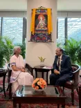SBI Chairman Calls on Finance Minister Sitharaman