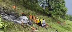 एसडीआरएफ ने उत्तराखंड हेलीकॉप्टर दुर्घटना स्थल से सभी सात शव किए बरामद 
