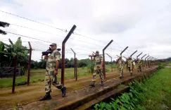 Why is security heightened at the Indo-Nepal border in Bengal?