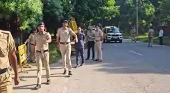 What Led to the Tightened Security Outside Haryana IPS Officer's Home?