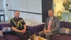 सेना प्रमुख जनरल उपेंद्र द्विवेदी ने यूएई में भारतीय राजदूत से की मुलाकात