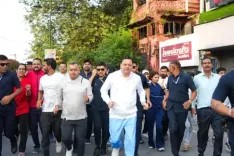 सेवा पखवाड़ा : देहरादून में 'नमो युवा रन' का आयोजन, सीएम पुष्कर सिंह धामी ने लगाई युवाओं के साथ दौड़