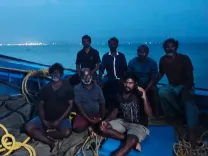 7 Andhra fishermen return home after 25 days lost at sea