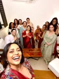 Did Shabana Azmi Have a Joyful Diwali Celebration with Konkona and Vidya Balan?