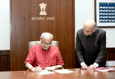 क्या सीपी राधाकृष्णन ने शपथ ग्रहण के बाद राज्यसभा के सभापति का कार्यभार संभाला?