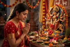 शारदीय नवरात्रि 2026: 11 अक्टूबर से शुरू पर्व, नौ दिन नौ देवियाँ — जानें पूजा क्रम और महत्व