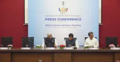 Shekhawat at BRICS Culture Ministers' Meeting Press Conference