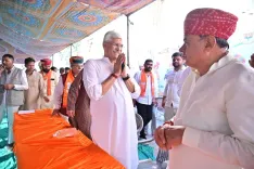 Shekhawat campaigns in Jhalamand ahead of Rajasthan Panchayat polls