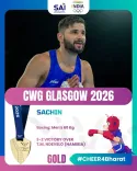 Shekhawat hails Sachin's gold in 60kg boxing at CWG 2026