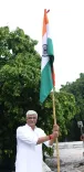 Shekhawat hoists Tiranga at home under Har Ghar Tiranga