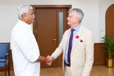 Shekhawat Meets Canada High Commissioner, Eyes Tourism Boost