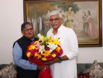 Shekhawat meets Punjab Governor Kataria in New Delhi
