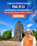 Shekhawat sanctions ₹44.91 cr for Odisha's Khiching temple