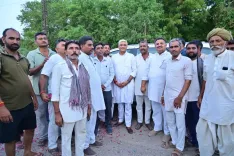 Shekhawat Thanks BJP Workers After Jaisalmer Road Visit