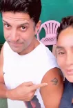 Shibani Akhtar gets dolphin tattoo matching Farhan's 20-year-old ink