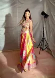 Is Shilpa Shetty Garba Ready with a Stunning Multicolored Lehenga This Navratri?