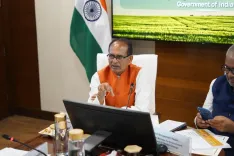 Shivraj, Bhupender Yadav hold stubble-burning meet at Krishi Bhawan