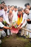Shivraj plants sapling daily, invites all to Aug 12 Hariyali Amavasya drive