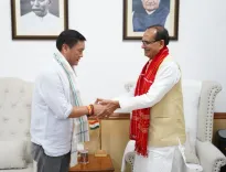 Shivraj Singh Chouhan Meets Arunachal CM Pema Khandu at Krishi Bhawan