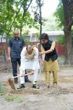 Shivraj Singh Chouhan Plants Sapling Daily in New Delhi Drive