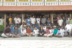 Is the shooting for M S Bhaskar's 'Grandfather' officially completed?