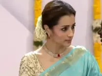 Trisha steals show at Vijay's CM swearing-in as wife, kids stay away