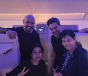 Shreya Ghoshal's fangirl moment: Mid-air meet with Falguni Pathak, Vishal-Shekhar